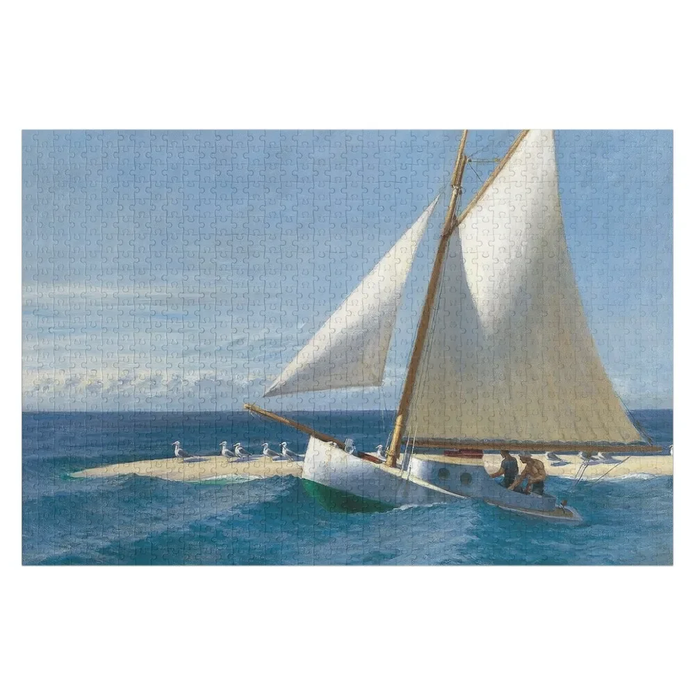 

Edward Hopper Jigsaw Puzzle Photo Custom Wooden Name Personalized Gift Puzzle