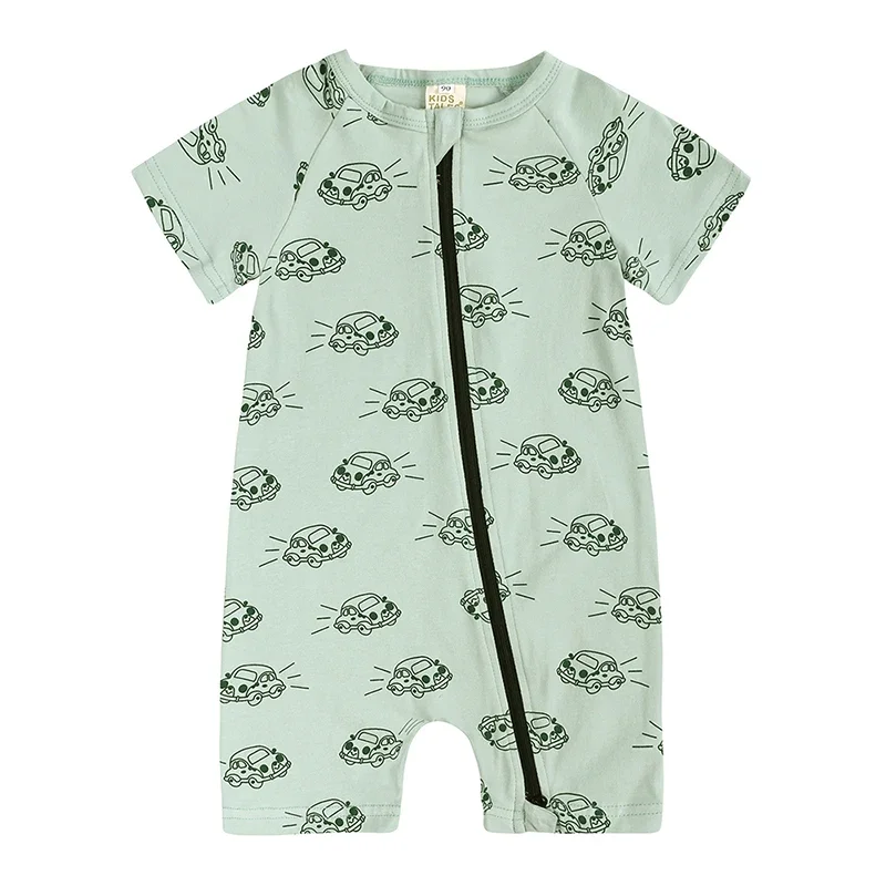 Newborn Unisex Clothes Short Sleeve Baby Rompers summer Infant Pajamas Cotton Soft Boys&Girls Jumpsuit Costume Body suit 2025 Cotton Jumpsuit Baby Romper Baby Boy Bodysuits