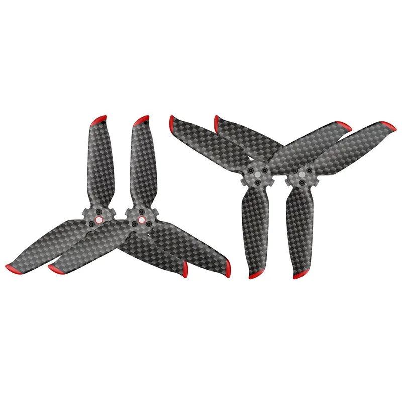 Hélices Drone DJI Noir - Lot de 2 Paires, Léger et Durable