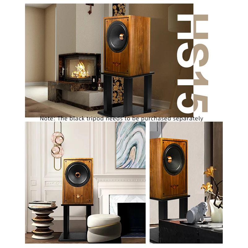 hifi speak Banlong high-end fevergrade 12-inch coaxial bass bookshelf hifi bookshelf speakers high-fidelity passive audio veneer