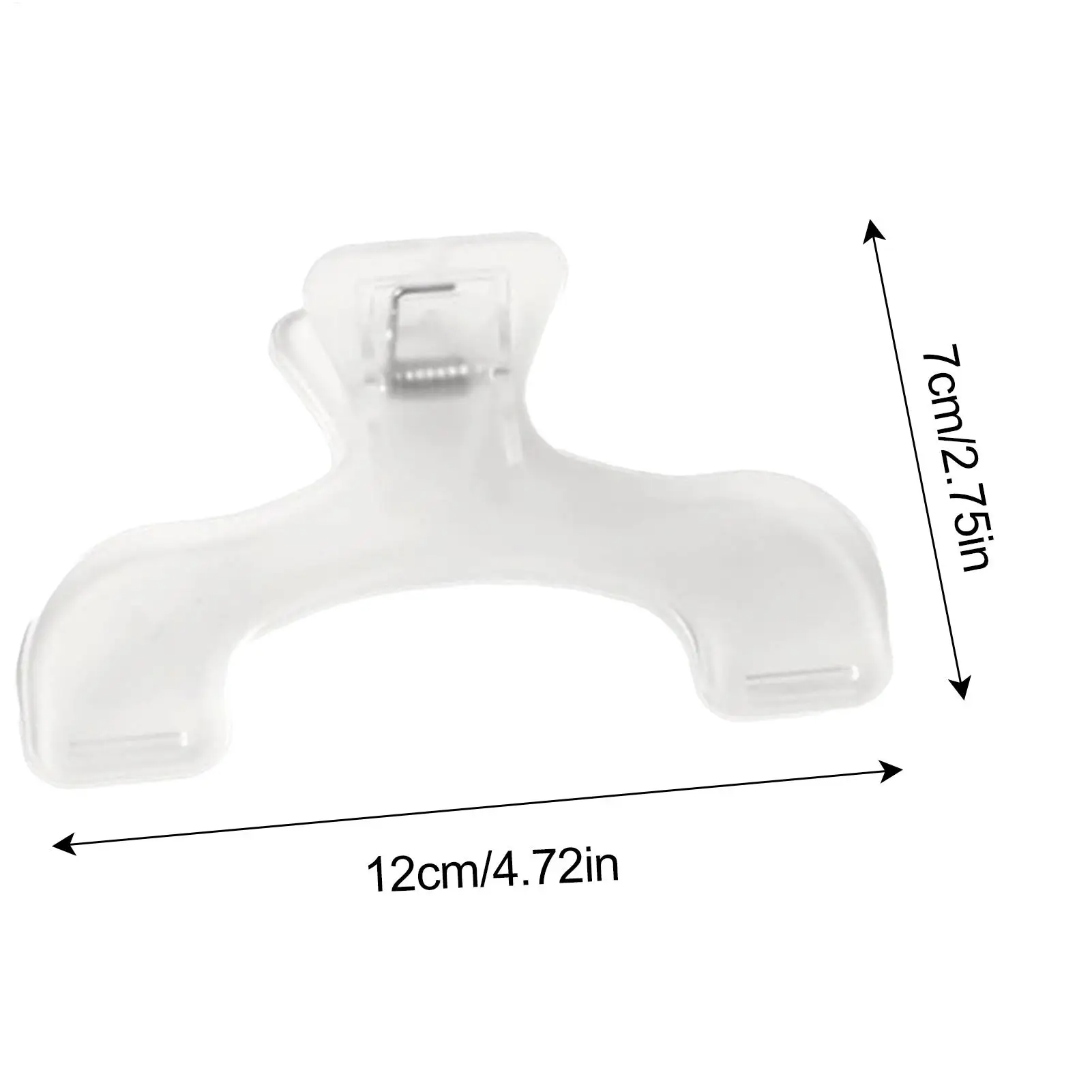 Transparent Plastic Book Clip Simple Reading Aid Fixed Book Page Holder Bookmark Creative Practical Note Holder Gift For Student