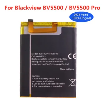 2023 100% Original Battery 4400mAh For Blackview BV5500 & BV5500 Pro 5.5"Mobile Phone 466182PU Batteries Replacement Repair Part