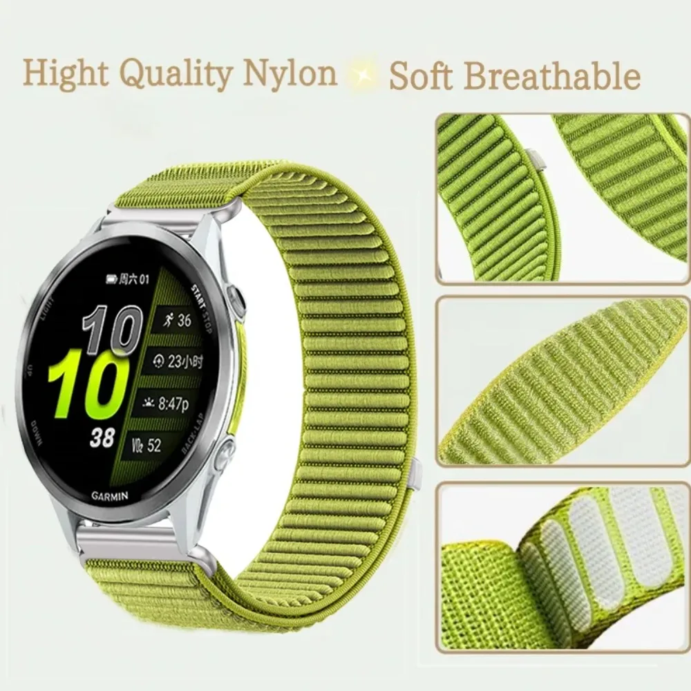Nylon Loop Strap in Multiple Sizes - Durable and Versatile Wave Bracelet Replacement Band
