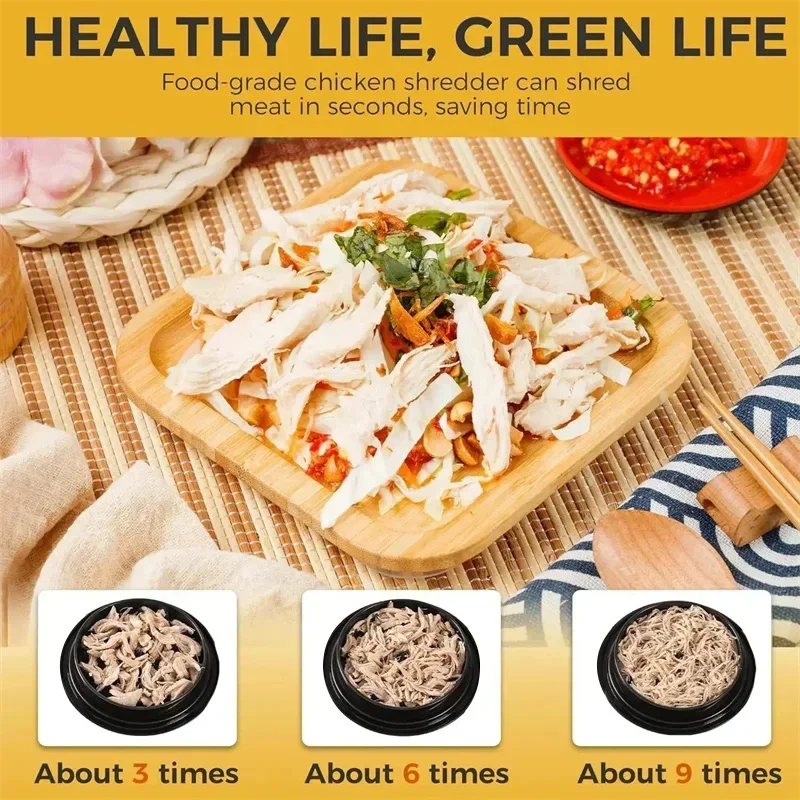 Description Picture 4 of itemA rotating tool for home kitchen chicken chopper, a manual chicken breast grinder used for grinding food, meat, and vegetables