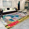 Urusei Yatsura Door Mat Kids Room Bedroom Decoration Balcony Anti-Slip Doormat Living Room Doormat Area Rug 3