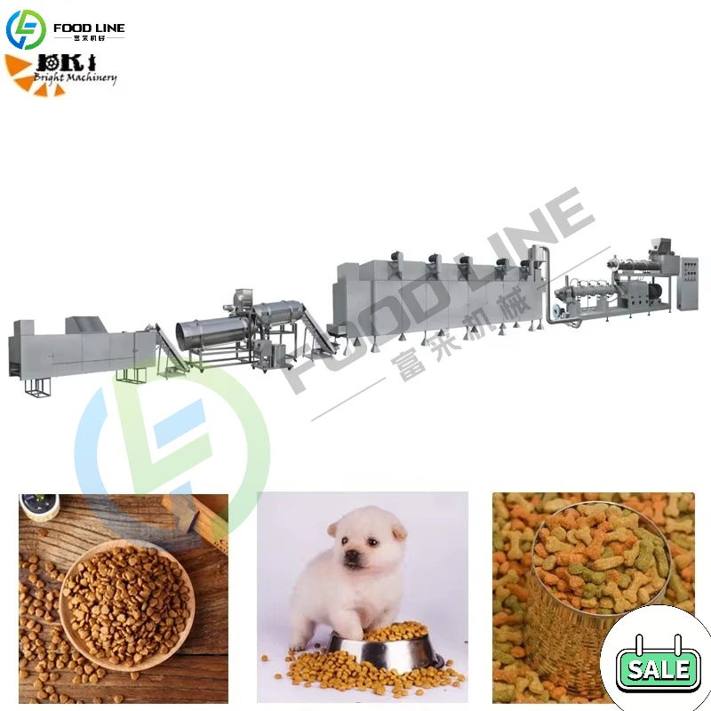 Linea di produzione automatica di alimenti per gatti per attrezzature industriali per alimenti per animali domestici per uso commerciale - immagine 3