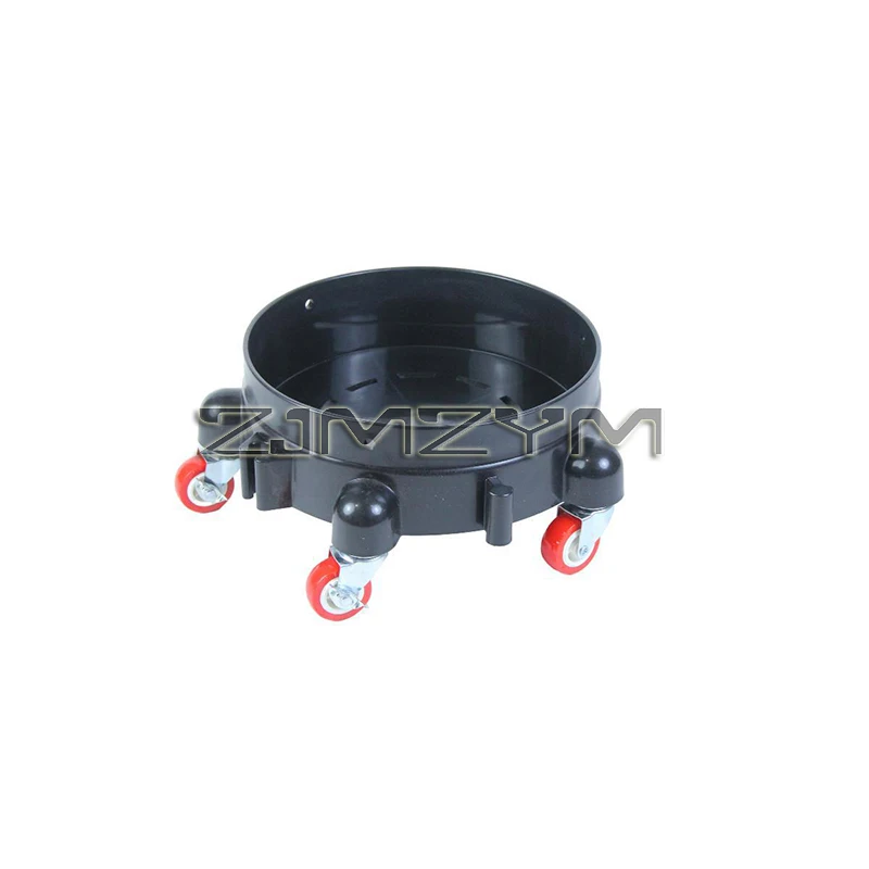 Rolling Bucket Dolly Easy To Use Car Wash Bucket Dolly Car Accessories Swivel Rolling Seat Cushion with Wheel Accessories