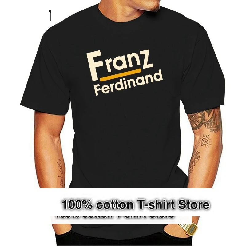 

Fashion Funny Tops Tees New Franz Ferdinand Indie Rock Band Black T-Shirt Size S M L XL 2XL 3XL