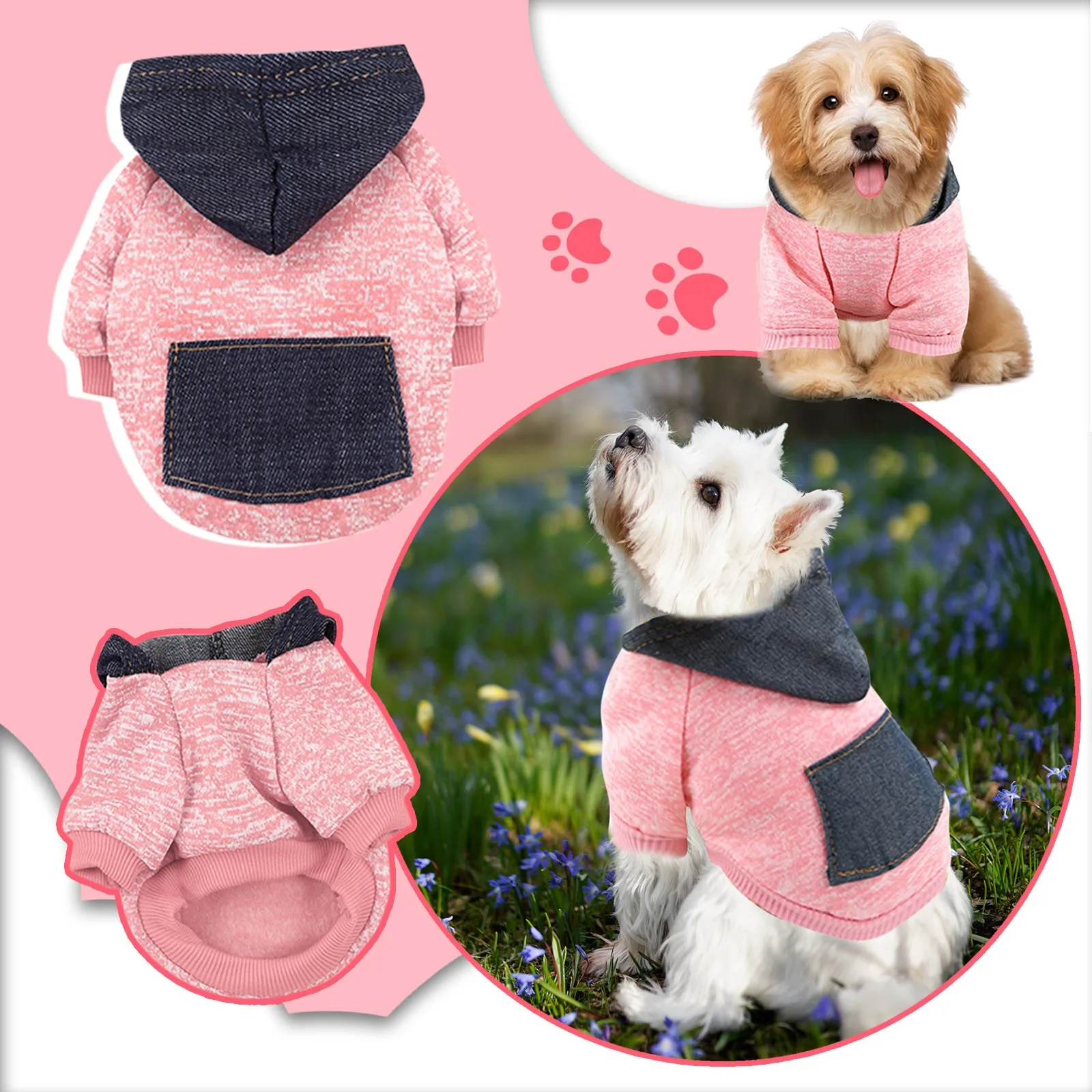 Hot Sale Puppy Sweaters With Legs Poodle Clothes For Dogs Pet Autumn Dog  Clothes For Girls Small Dog Sweatshirts For Small Dogs - AliExpress