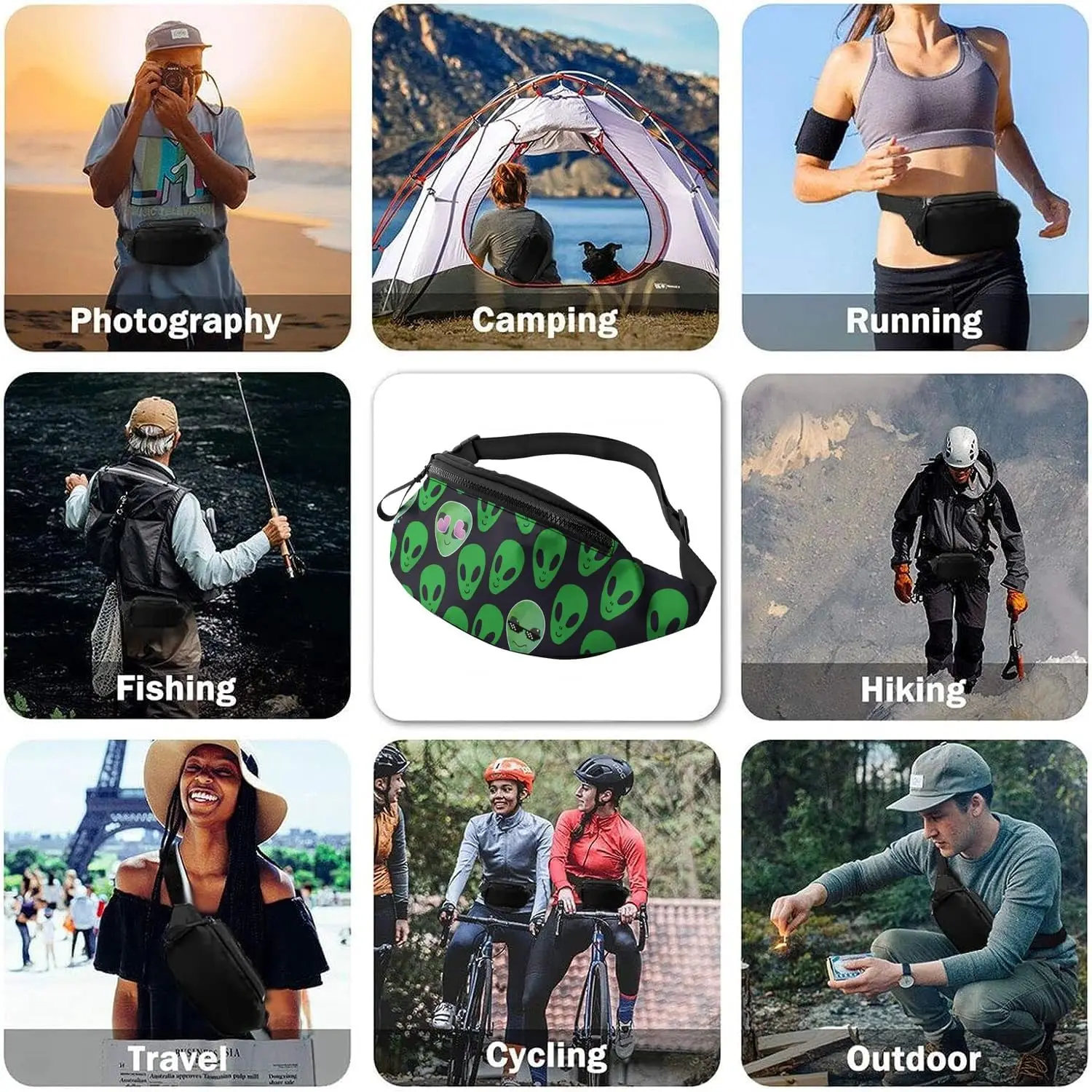 Рисунок 6 - Поясная Сумка Alien Fanny Pack для мужчин и женщин