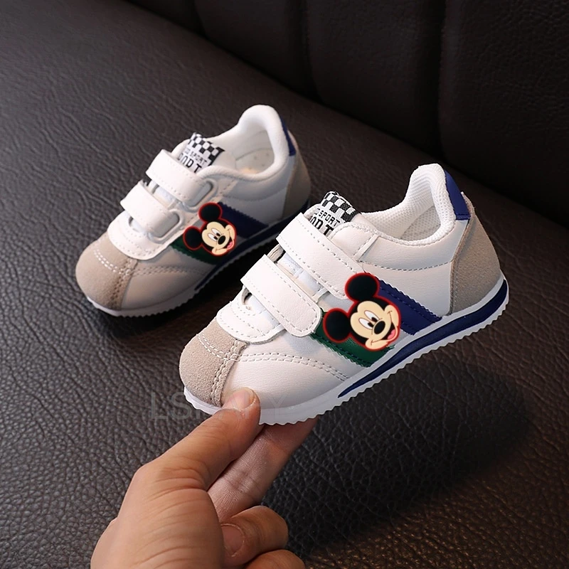 Hot Brand Kids Shoes Children's Mickey Minnie Sports Shoes Casual Pink For Girls Cartoon For Boys sports shoes,kids sneakers,kids shoes,kids sports shoes