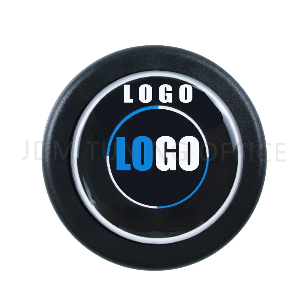 Jdm Car Racing Sport Plastic Horn Button Sport Steering Wheel Horn