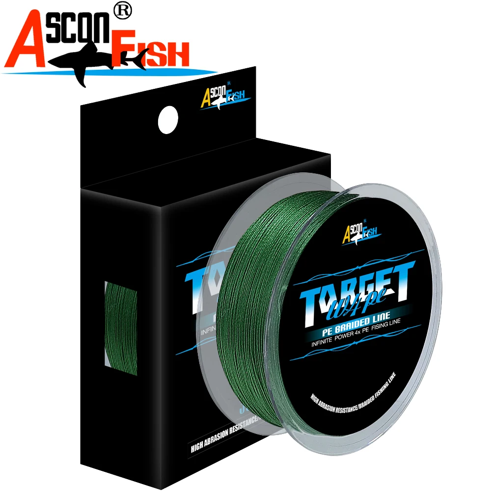 Fishing Line Fishing Tackle Multifilament Line 300M Fishing Braid 4 Strands Carp Fishing 20LB 60LB 100LB saltwater cord reel