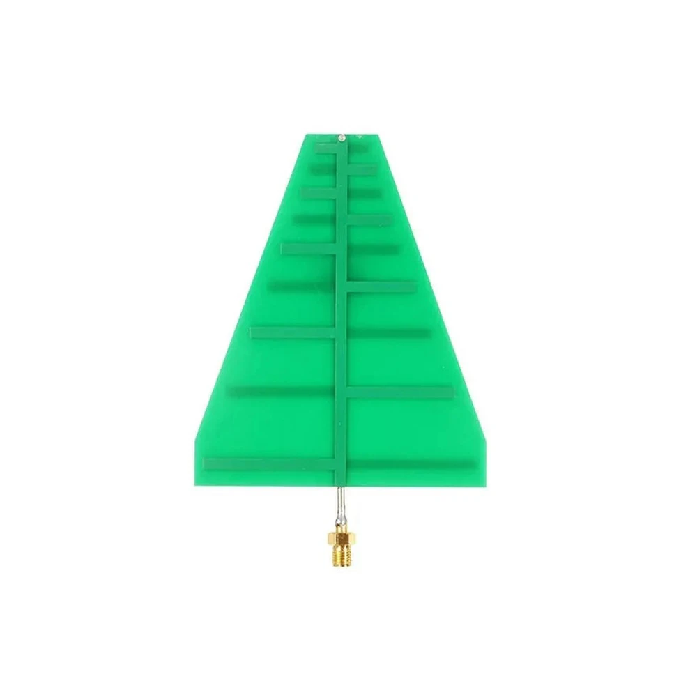 8X10cm UWB Ultra Wideband Antenna 1.35GHz-9.5GHz 5-6Db 15W SMA Female Adapter