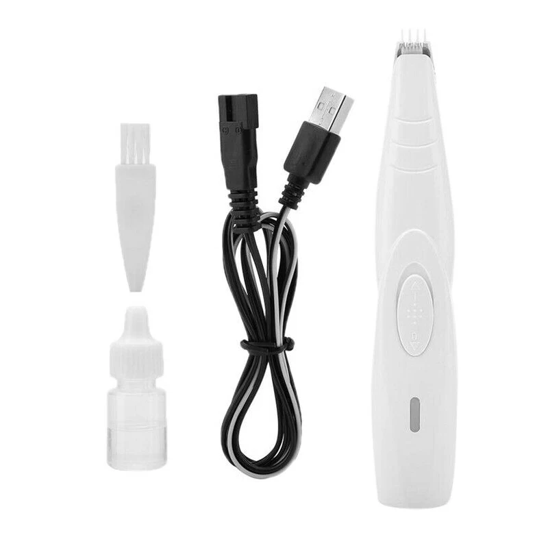 Professional Dog Electric Shaver Mini Toes Paw Pads Pet Trimmer Hair Clipper
