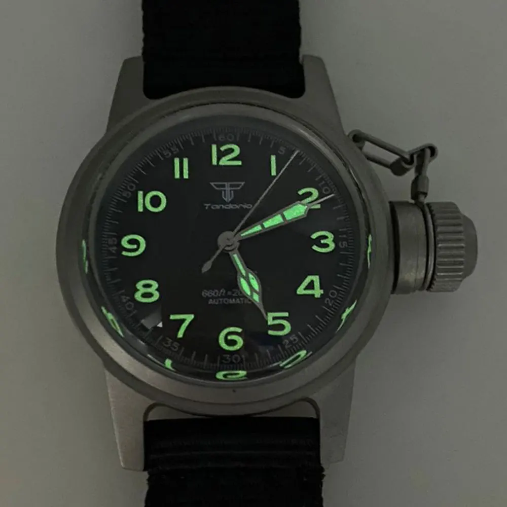 Tandorio Vintage Watch Case Accessories 36mm Domed Sapphire Tandorio Vintage Watch Case Accessories 36mm Domed Sapphire
