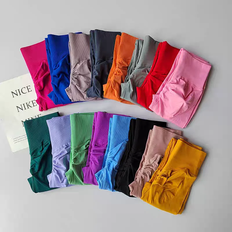 Mallas deportivas sin costuras de cintura alta para mujer, mallas Push-Up para Fitness, correr, pantalones de Yoga, ropa de gimnasio energética para levantamiento de cadera