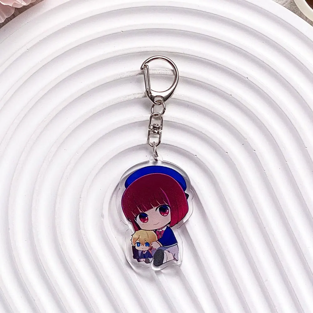 Anime-Inspired Acrylic Keychain Set - Creative Bag Charms & Fun Backpack Pendants (9 Pieces)
