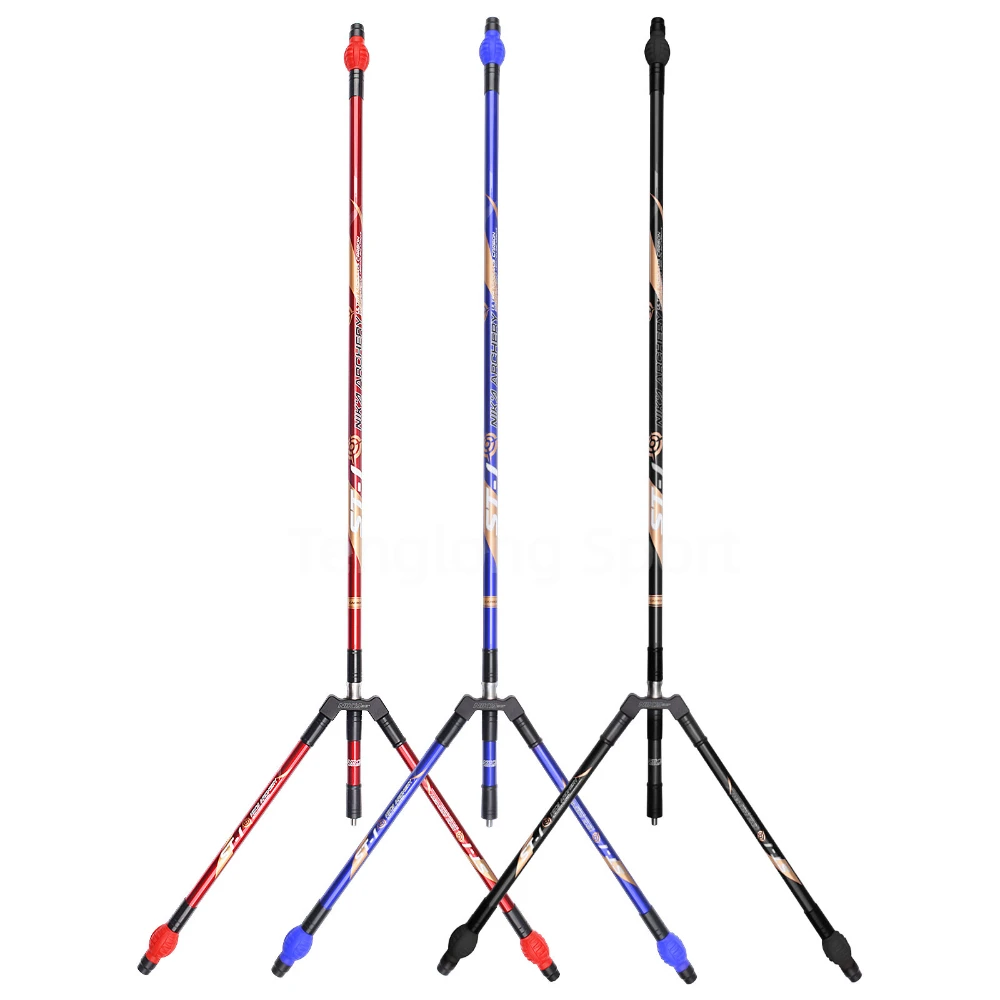 Nika Archery Recurve Bow Stabilizer Bar Carbon Fiber Stabilizer Black Red Blue Color 1set