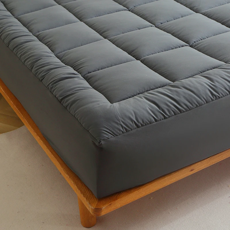 Description Picture 5 of itemEasyum 100% Polyester Grey White TWIN FULL QUEEN KING Mattress Topper Mattress Protector Cover