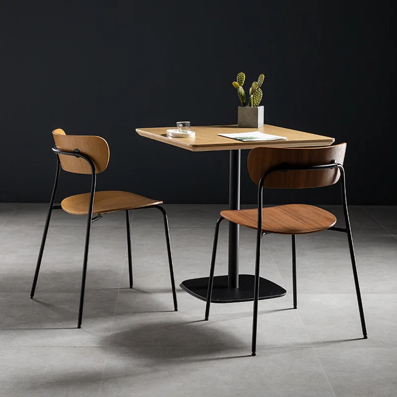 Top restaurant use small table sets luxury coffee table set modern elm wood black coffee for sale