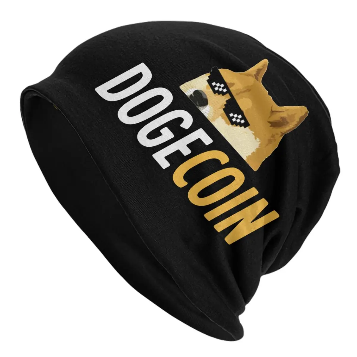 

Dogecoin Doge Caps Bitcoin Wallstreetbets GME WSB Stock Stonks Trader Meme Men Street Skullies Beanies Hat Warm Head Wrap Bonnet