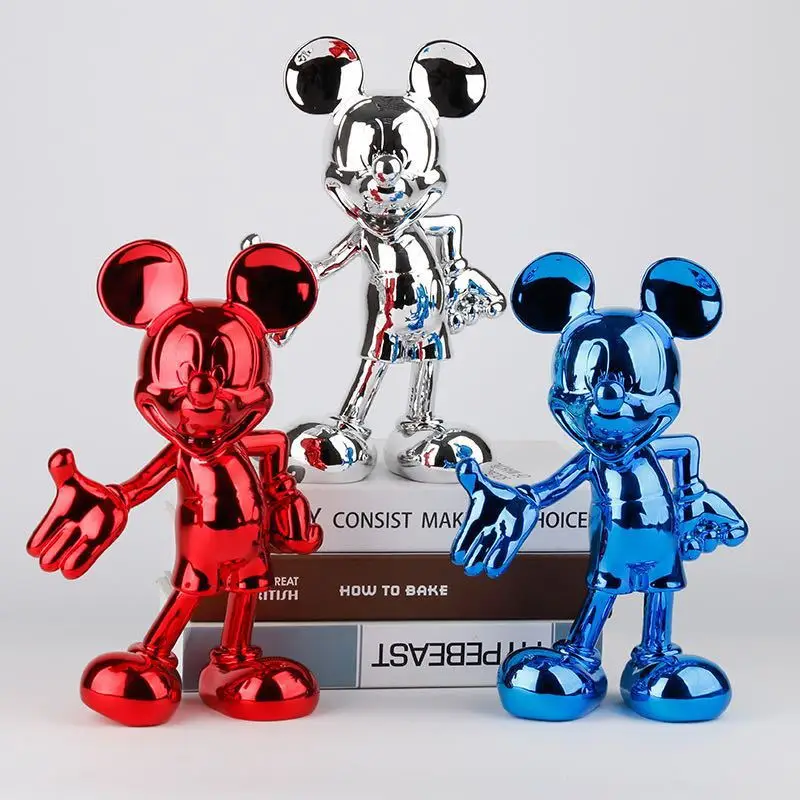 Fashion Welcome Minnie Mouse Action Figure Mickey Statue Collection  Advanced Room Decoration Simple Modern Ornaments Model Toys - AliExpress