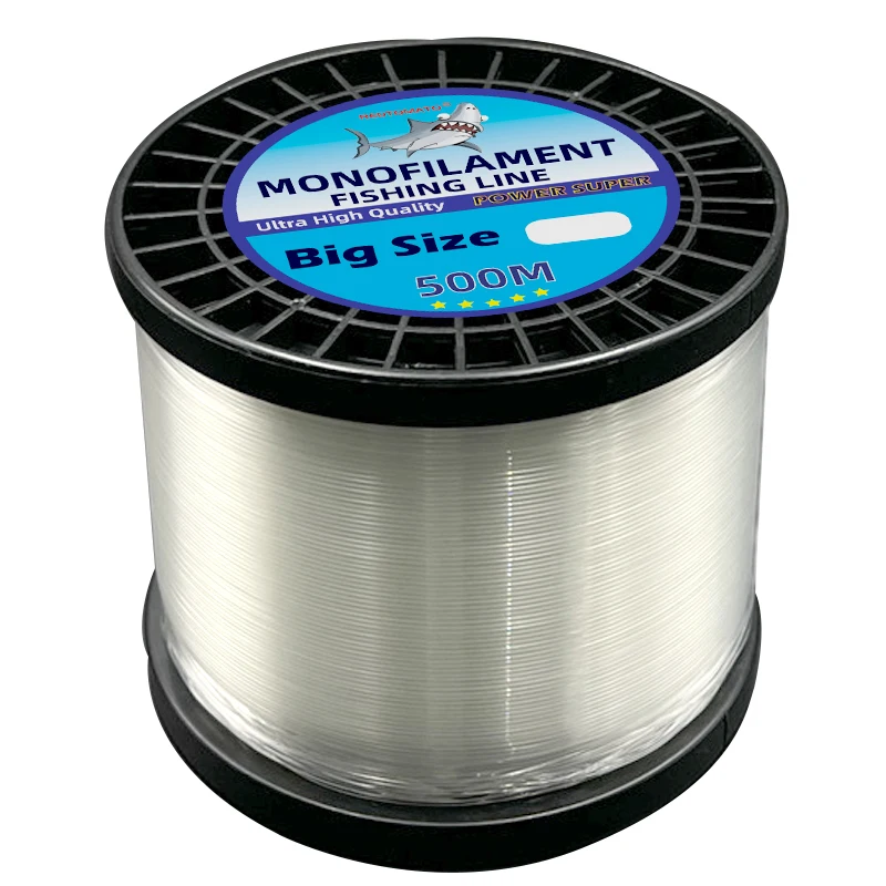 High-Capacity Heavy-Duty Monofilament Nylon Fishing Line - Various Diameter Options