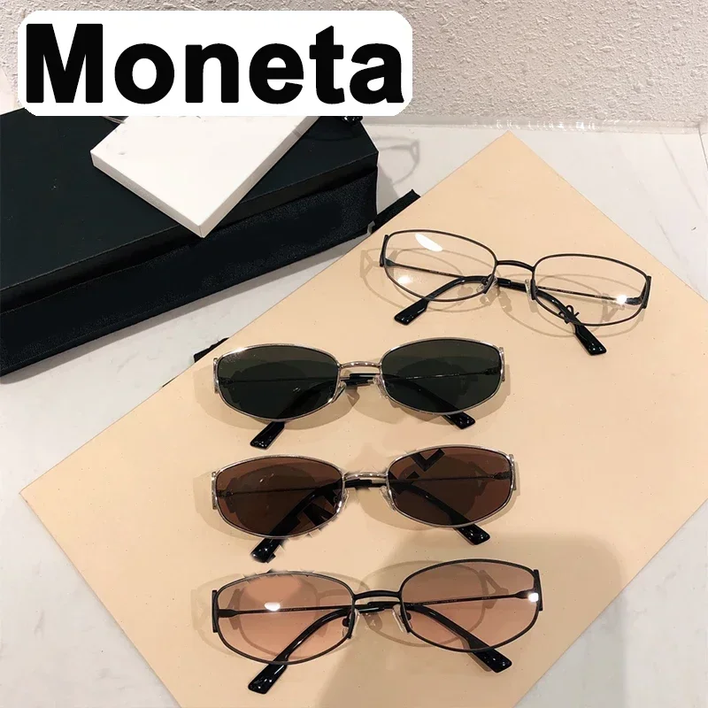 

Солнечные очки Moneta для мужчин и женщин, роскошные брендовые солнцезащитные очки, дизайнерские уличные винтажные трендовые очки UV400