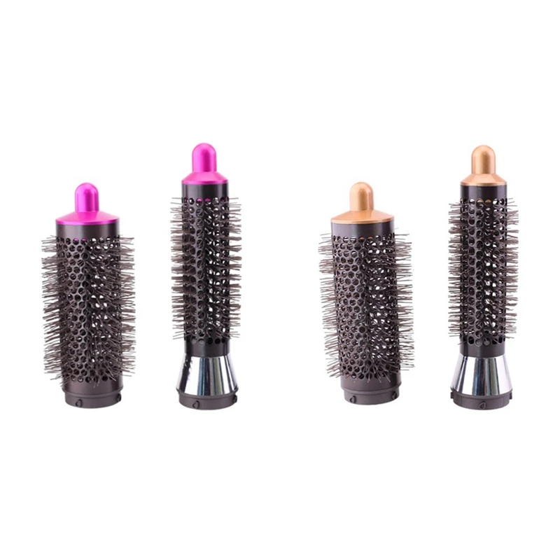 Spazzola Volumizzante Rotonda Da 2 Pezzi Per Dyson Airwrap Hair Styler Strumento Di Attacco Volumizzante Per Capelli Piatti Morbidi