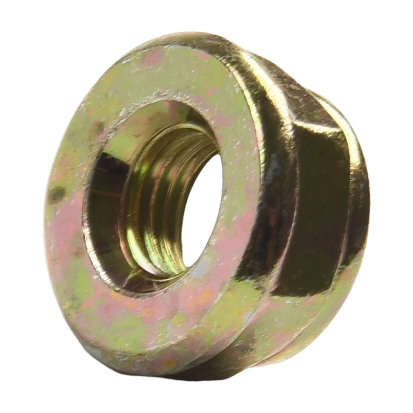 2PCS M10 X 1.25 Left Handed Thread Nut For Lawn Trimmer For Brushcutter With 17mm Wrench Opening For Consistent Performance Use