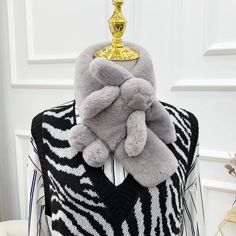 

Женская зимняя модная теплая мягкая Высококачественная Шейная горловина