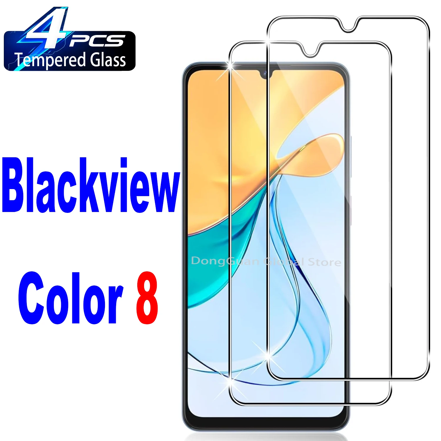 Blackview Color 8 Ultra-Clear Tempered Glass Screen Protector