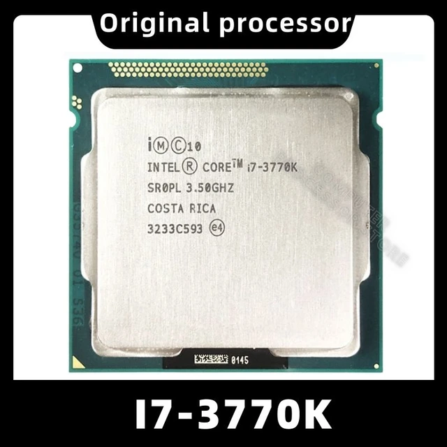 Intel core i7 3770 3.40. Intel core i7 3770 3.40