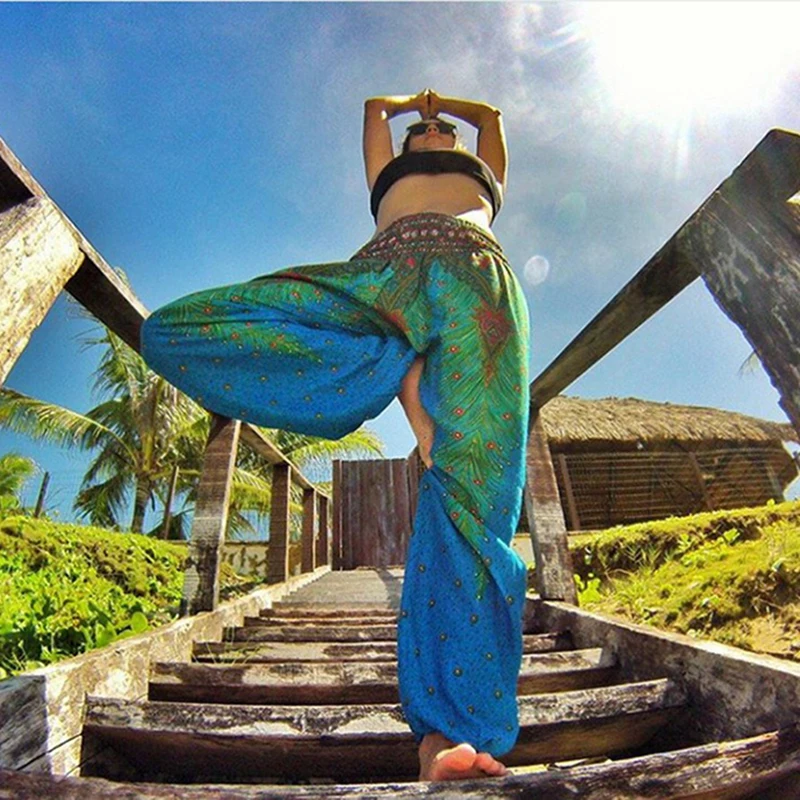 Hippie Pants Baggy Hippie Boho Harem Pants Womens Hippie Yoga Pants