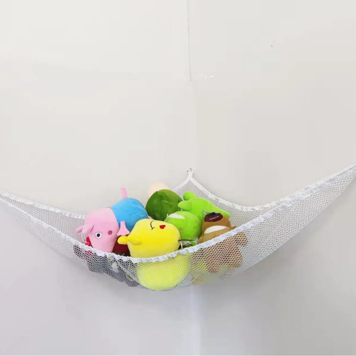 1Pcs Hot Worldwdide Children Room Toys Stuffed Animals Toys Hammock Net Organize Storage Holder 5