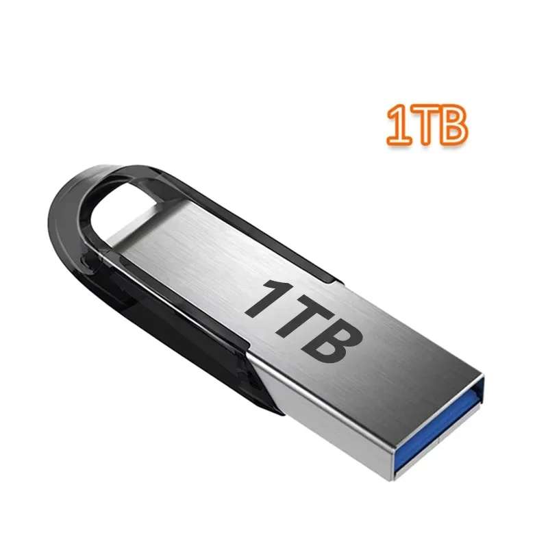 High-Speed Metal USB Flash Drive - 2TB Storage