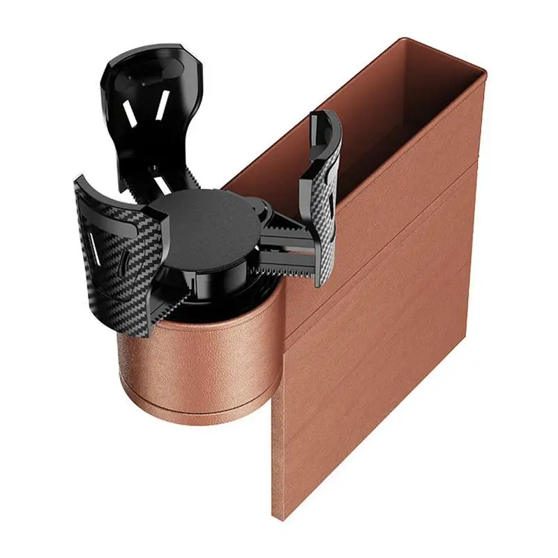 

Car Seat Gap Organizer Upgraded Car Seat Organizer Gap Storage Box Double Cup Holder Front Seat Gap Filler For Phones Keys