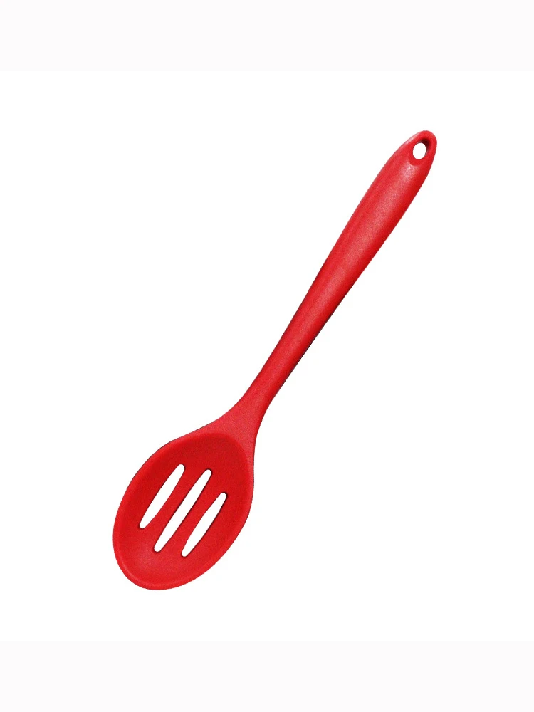 Slotted spoon red