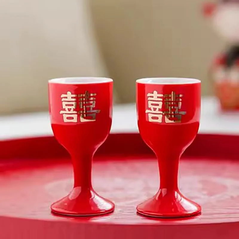 Dragon and Phoenix wedding tea cup, tea bowl, cover Bowl, Dragon and Phoenix