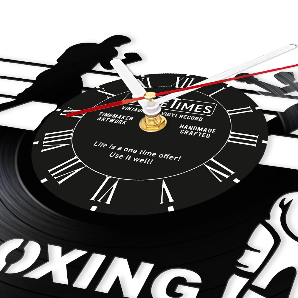Orologio da parete 30 Cm Boxe Potente Sala Sport Decor