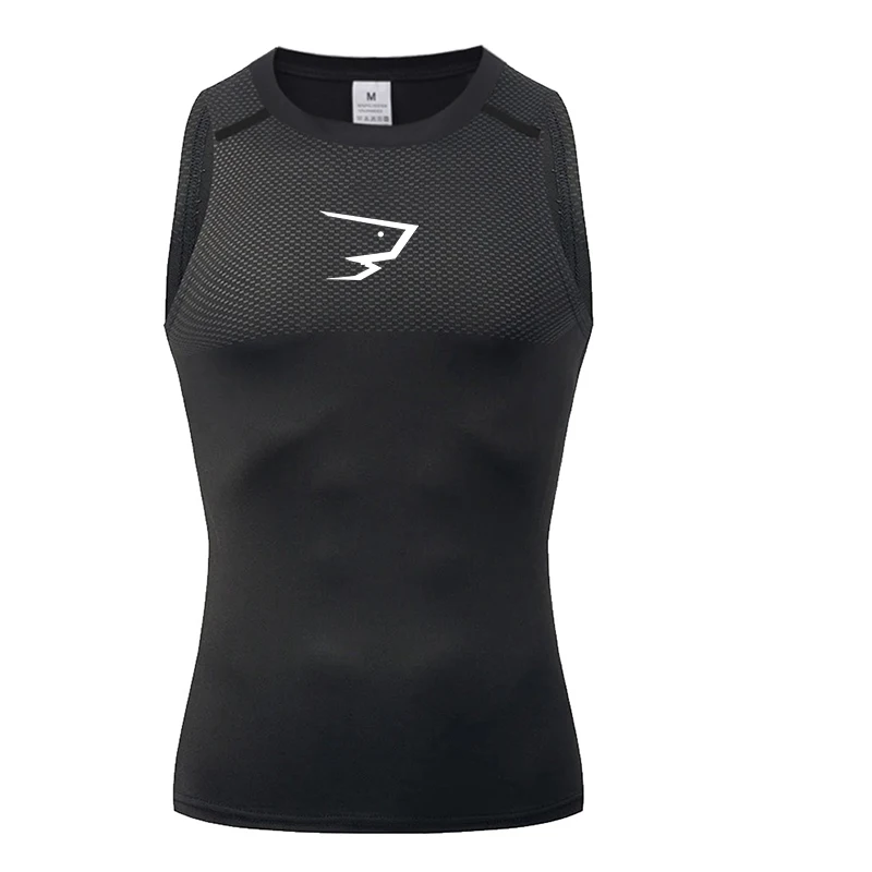 Reflective White Cycling Base Layer Quick-Dry Sports Vest