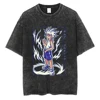 Hot Anime Hunter × Hunter GON FREECSS Print Tshirt Men Women Oversized T-shirts Manga T Shirt Harajuku Male Washed Cotton Tshirt 2