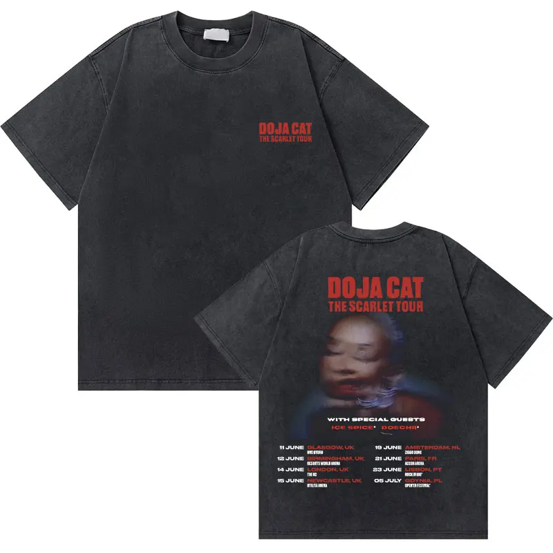 Maglietta Ufficiale Rock Off Doja Cat Planet Her - Unisex In Cotone