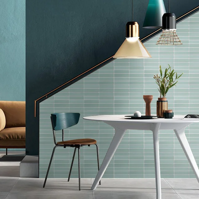 Adesivi Piastrelle PVC 36 Pezzi 10x10cm - Decorativi Impermeabili Per Cucina E Bagno - Foto 4