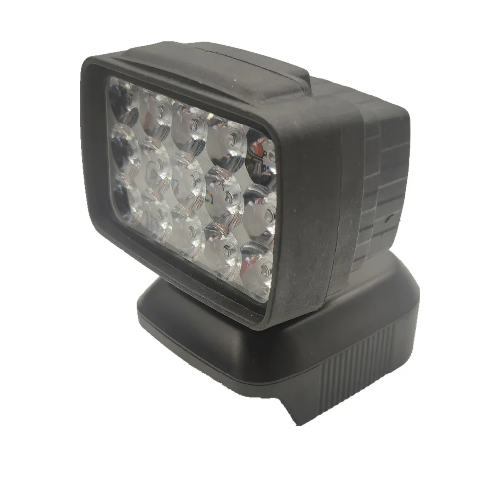 Makita 14.4V 18V 리튬 이온 배터리 무선 비상 홍수 램프 캠핑 손전등 호환 스위치에 대 한 LED 작업 빛