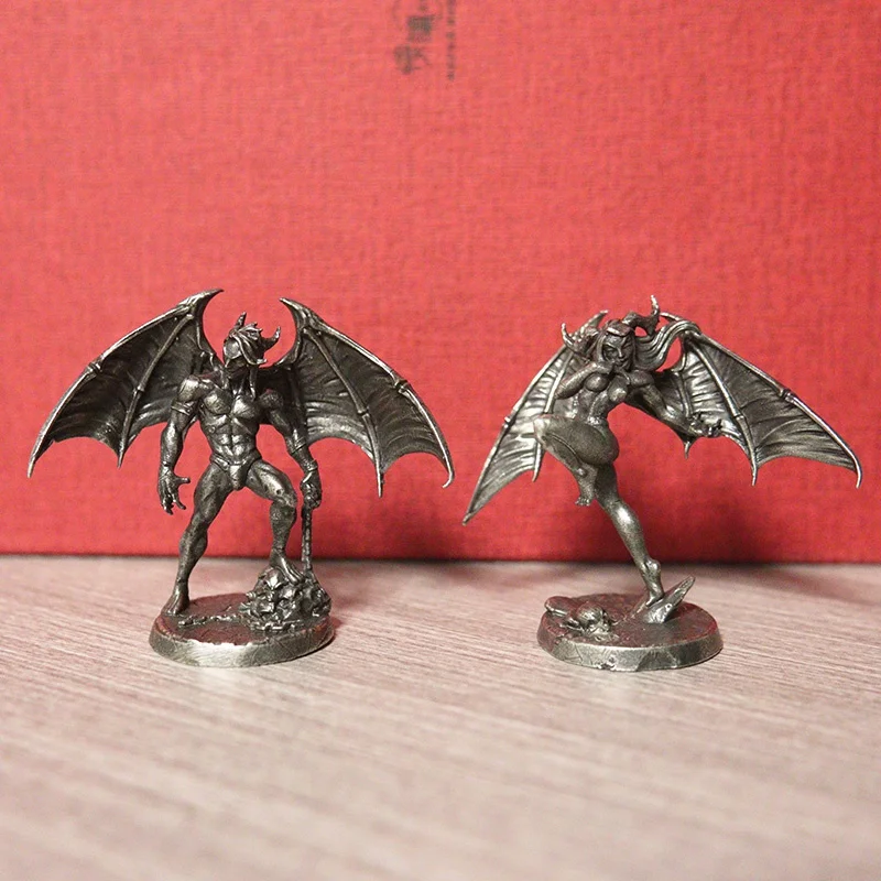 Abyss Demon Figurine Set - Vintage Decorative Miniature Ornaments