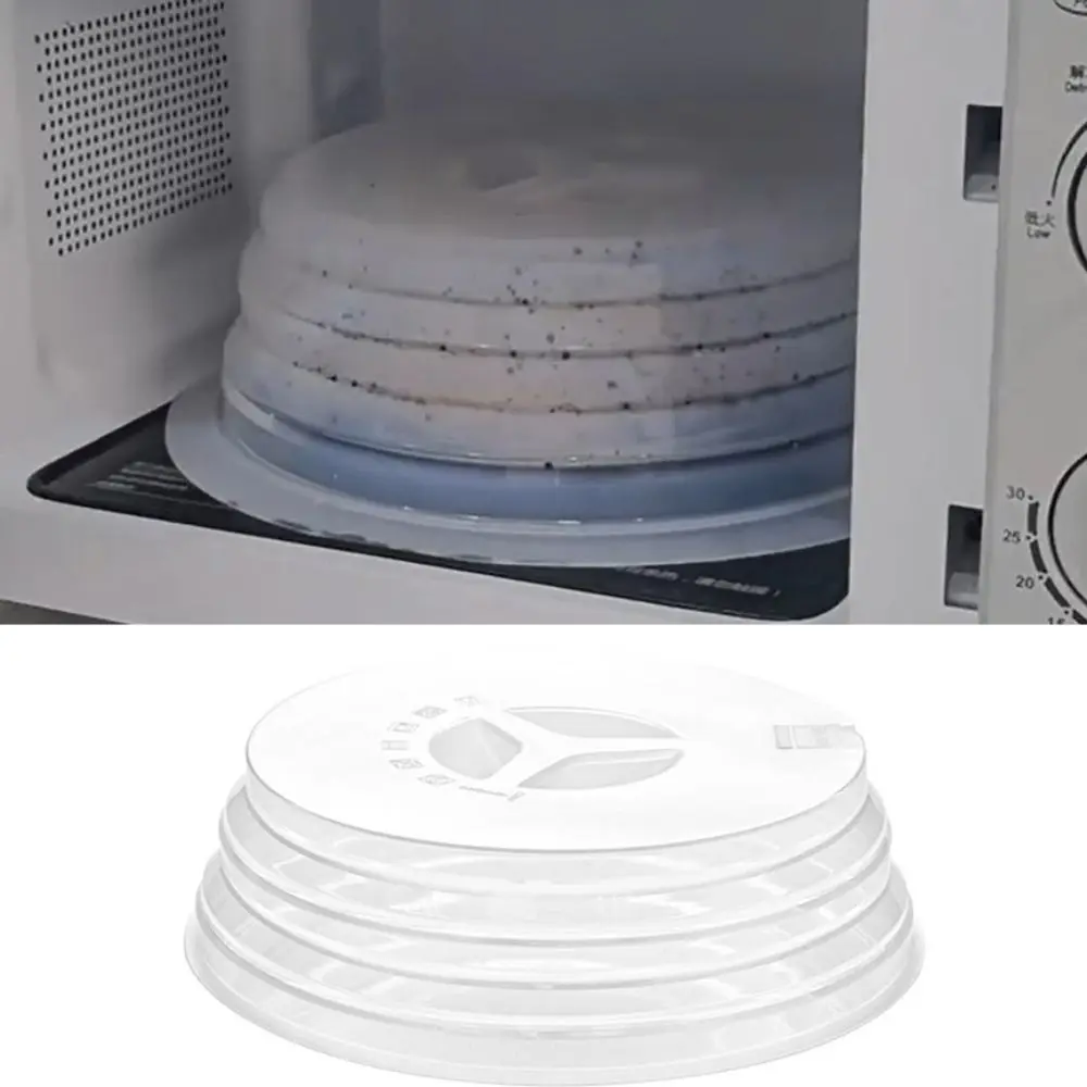 Description Picture 3 of itemFoldable Microwave Splatter Cover Anti-Splatter Silicone Cooking Splash Guard Prevent Odor Transfer High Temperature Resistant