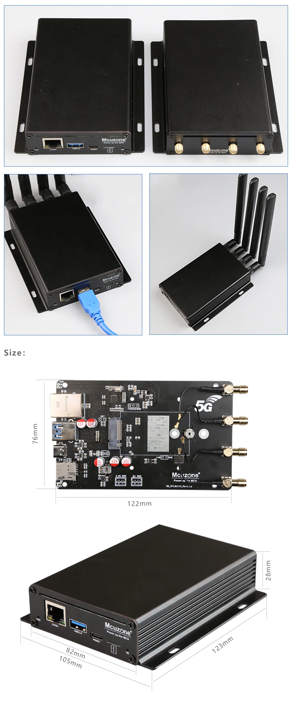 mr5110 do router, 1gbps, rj45, usb 3,0,