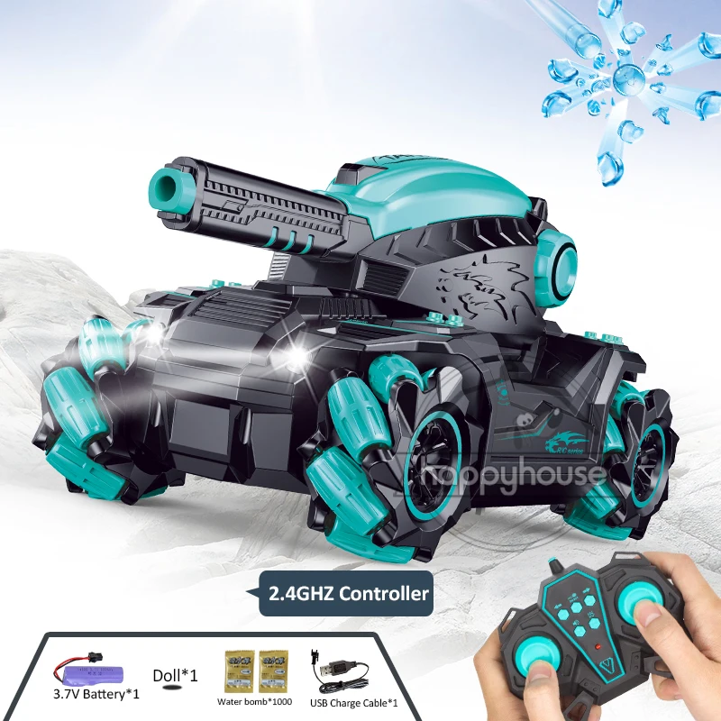 Remote Control Tank for Children Water Bomb Tank Toy Electric Gesture Remote Control Car RC Tank multiplayer RC Car for Boy Kids wall climbing car RC Cars